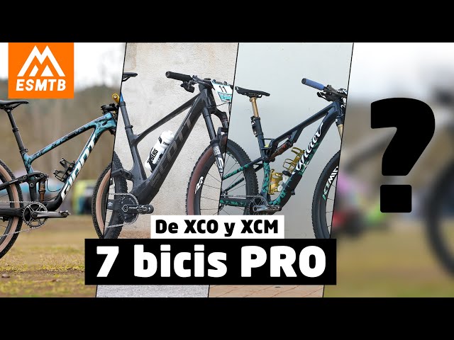7 PRO bikes of this 2024 (both XCO and XCM)