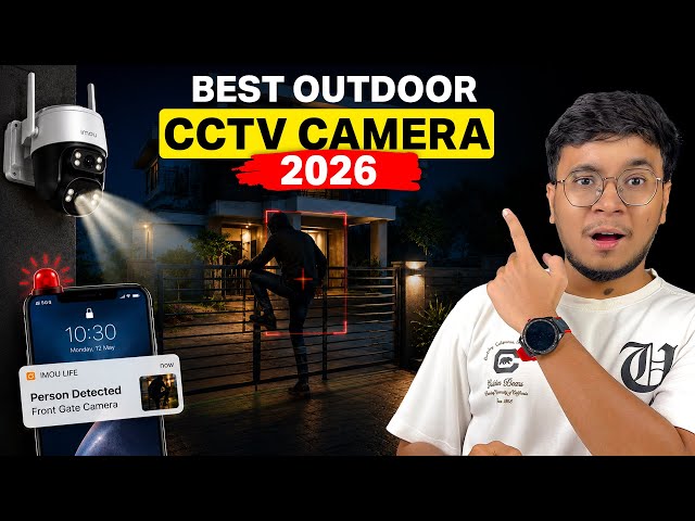 Best Outdoor CCTV Camera 2026 | CCTV Camera Buying Guide | Top WiFi, 4G, PTZ & Solar Cameras