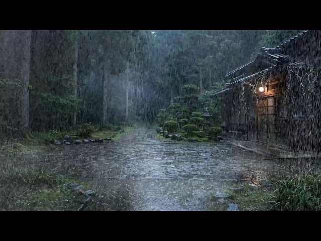 Calm Your Thoughts 🌧️ Rain Sounds for Nuit Calme & Tiefenentspannung Tonight 😴