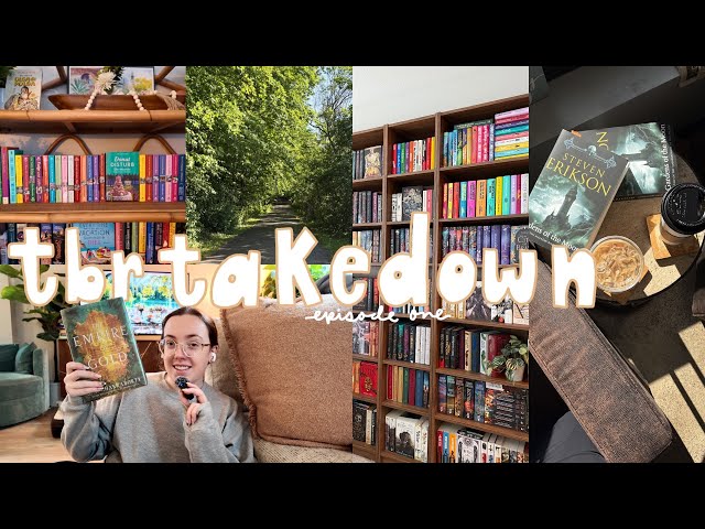 trying to read my entire physical TBR! 📖 TBR Takedown
