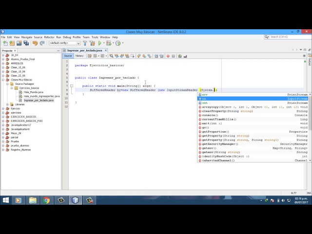 Ingresar datos por teclado usando "BufferedReader" | Java - Netbeans