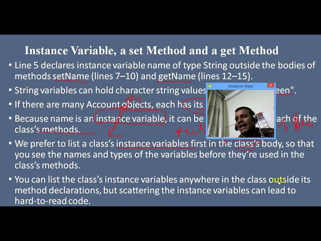 Lecture 13  Java  set and get methods and Constructor Programming Tutorial  in Amharic   በአማርኛ   You