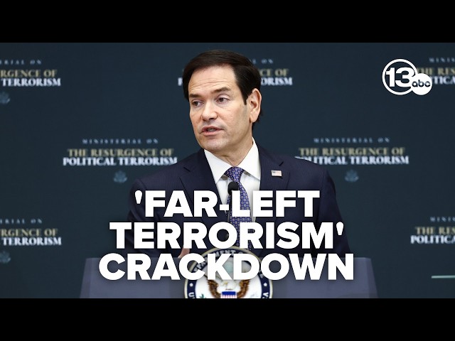 Trump admin. targets left-wing violence in new international effort, sparking debates