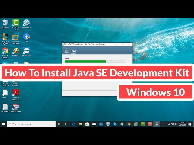 How to Install Java SE Development Kit on Windows 10