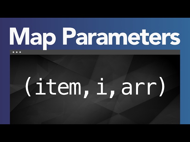 Practicing JavaScript w/o Tutorials | .map() Callback Params