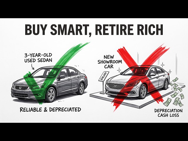 Why Quiet Millionaires Drive Used Cars (The Math Explained)