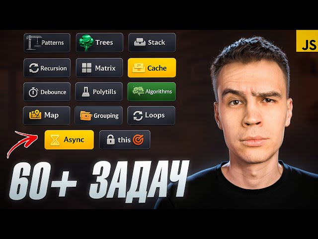 ВСЕ задачи JavaScript для собеседований | 60+ задач по всем темам