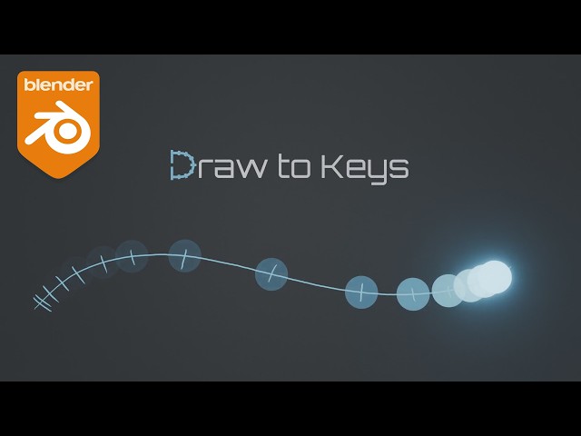 Turning annotations into keyframes | Draw to Keys Addon Tutorial
