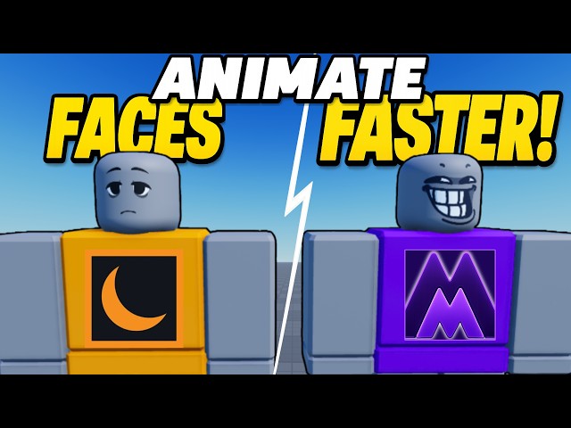 Animate Faces Faster In Roblox with New Moon Animator Alternative - MegMo Animator