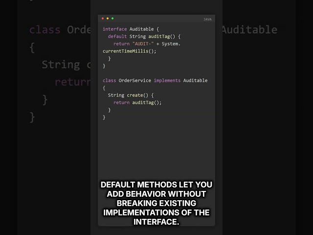 Java Interfaces: Default Methods & Implementations Explained
