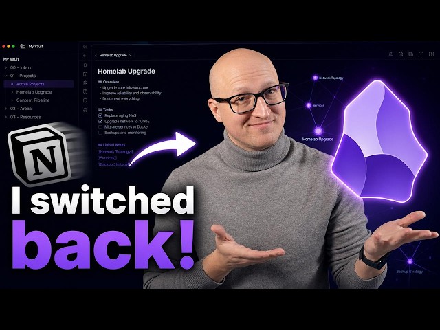 I Switched Back to Obsidian (because of AI)