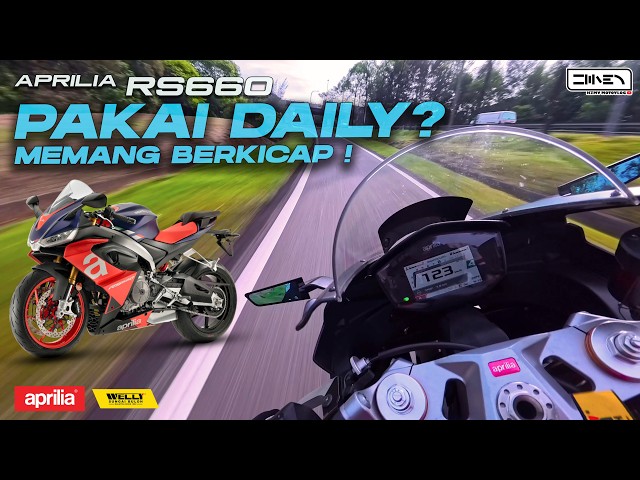 PAKAI MOTOR NI BUAT DAILY, BERKICAP TAK ?! Aprilia RS660 Malaysia Berdesup