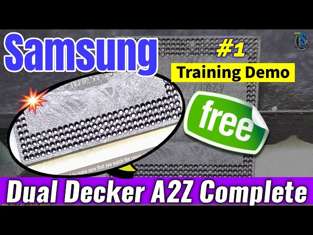 Dubble Decker 🥪 CPU/SoC/RAM Reballing Class | 🆕 Unique | Knowledgeable 👆