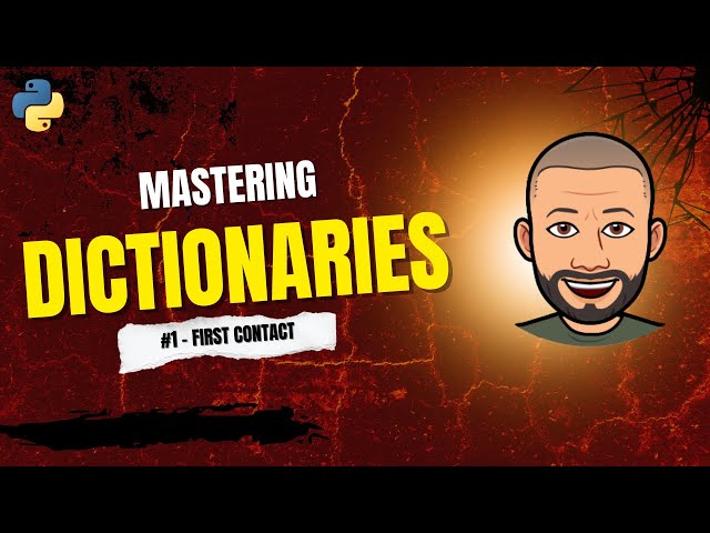 Python Dictionary Mastery for Beginners - #1 Project Setup & First Contact