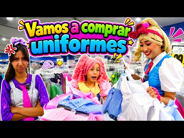 Buying UNIFORMS | We MESSED IT ALL UP | Franchesca and her friends