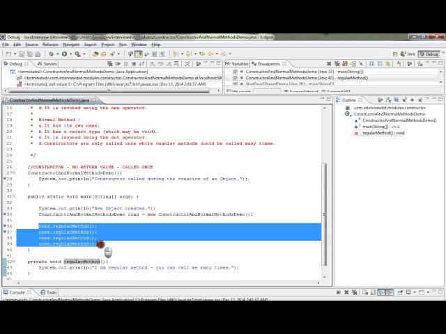 JAVA WHAT THE DIFFERENCE BETWEEN CONSTRUCTORS AND OTHER METHODS TAMIL