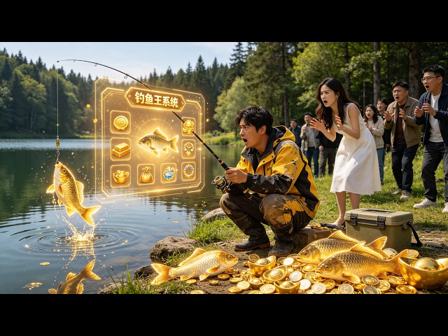 【完結】🔥外賣員小夥子被車撞後覺醒釣魚王系統，憑藉釣魚逆天翻盤，賽場斬獲高額獎金，協助治理江河險情，贏得家人認可闖出一番事業