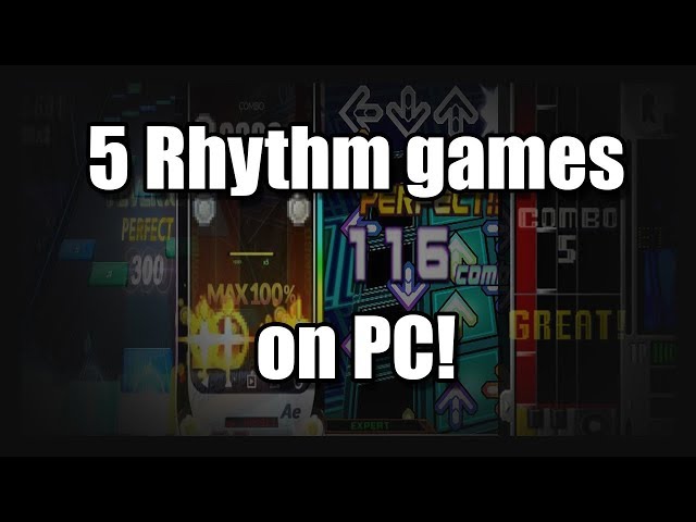 5 Rhythm Games I've been enjoying on PC!
