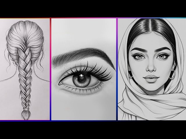 EASY DRAWING TRICKS. SIMPLE DRAWING TUTORIALS AND TIPS
