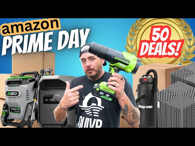 AMAZON PRIME DAY - 50 Deals you don't want to miss!  Car Detail & DIY