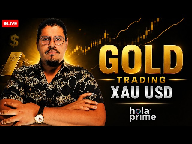 🔵 GOLD LIVE Trading Session | XAU / USD |  Analysis & Learning | VOLUME strategy  🔵