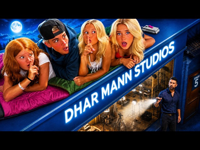 SNEAKiNG into a FiLMiNG STUDiO! Ft. Dhar Mann 👀🔦