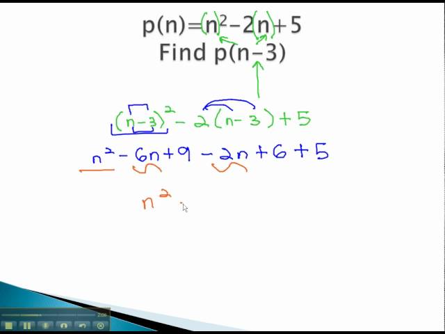 Functions - Evaluate at Expression
