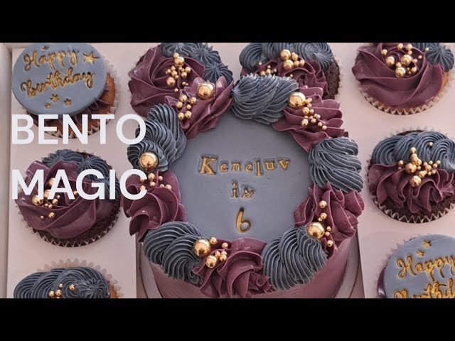 Full Bento Cake Tutorial | Beginner Step-by-Step Demonstration 