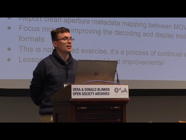 No Time To Wait - S04E04 - Kieran O'Leary - Is ProRes/MOV to FFV1/MKV a Good Idea?