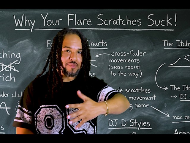 Advanced Orbit Flare (Clover Tear/Flare) Scratch DJ Tutorial