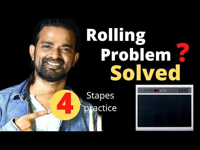 Octapad Lesson || Rolling problem ? Just Follow 4 Stapes ||