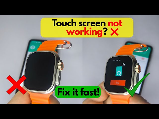 Smartwatch Touch Screen Not Working? Try These Easy Fixes!