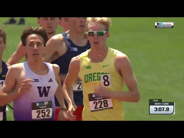 Men's 1500m Final - Big Ten Outdoor Championships 2026 [Full Race Replay]
