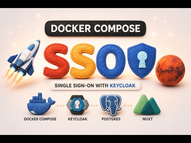 راه‌اندازی محیط توسعه با Docker Compose | نصب Keycloak، PostgreSQL و Nuxt