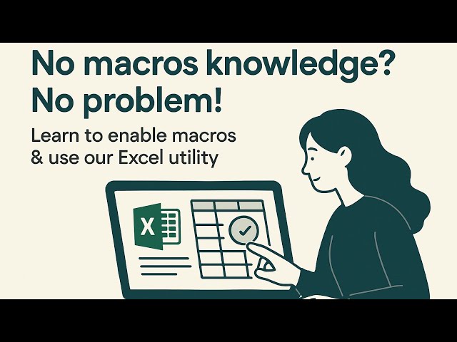 🔓 First Time Using Excel Utility? Learn How to Unlock & Enable Macros Easily!