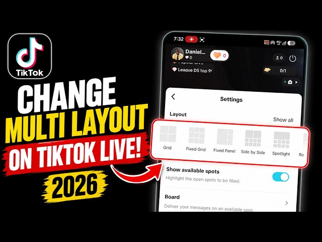 How to Change Multi Guest Layout on TikTok Live (2026 Update)