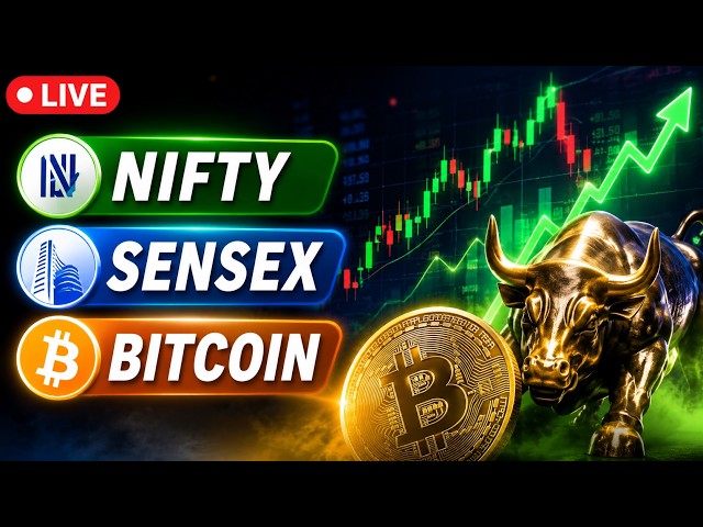 🔴 NIFTY & SENSEX Live Trading | आज का Intraday Setup 📊