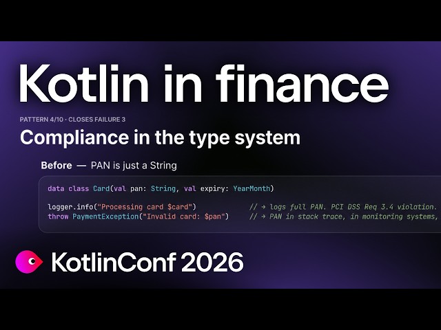 Kotlin as a Safety Net Type Driven Reliability in the Finance Industry | Yuri Geronimus