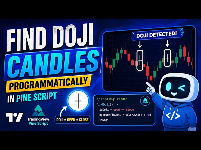 ⚛️ TRADING VIEW-PINE SCRIPT:  ~⚛️PROGRAMMATICALLY FIND OUT A 'DOJI CANDLE' ⚛️