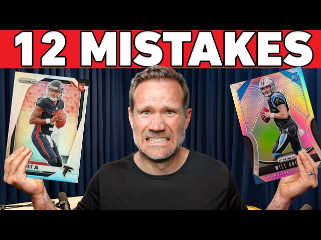 Don't Make These 12 Sports Card MISTAKES (Hard Lessons Learned)