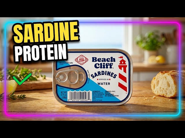 Beach Cliff Wild Caught Sardines in Water Review, The Best Cheap Protein You're Ignoring