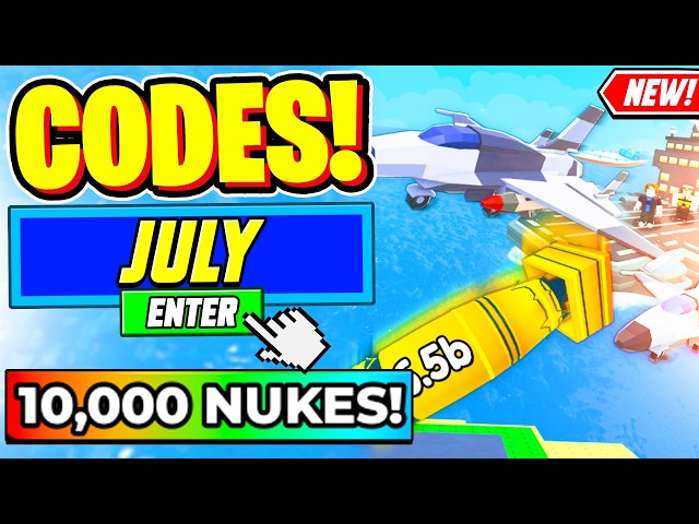 ⚠️NEW⚠️ ALL WORKING CODES For Merge a Nuke July 2026 - Roblox Merge a Nuke Codes 2026