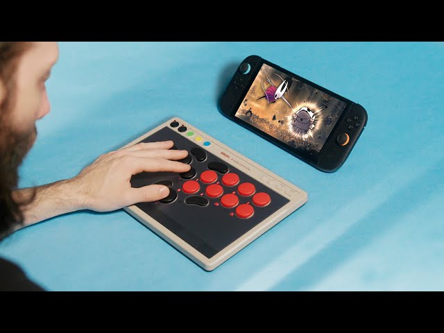I've been waiting for this controller to play my silly little 2D games [8bitdo Arcade Controller]