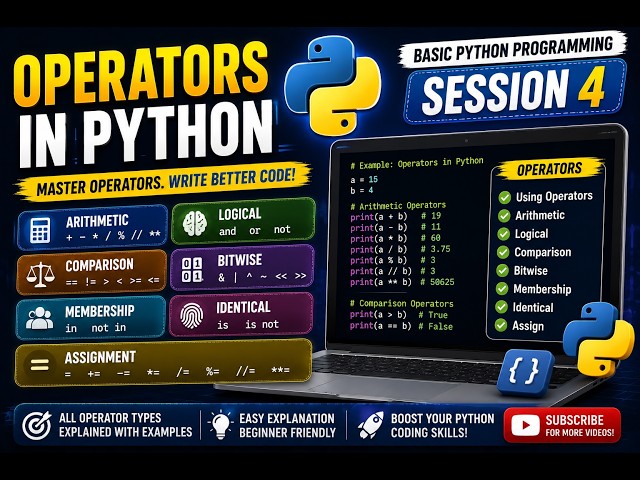 Basicpy+Session4_Operators in Python