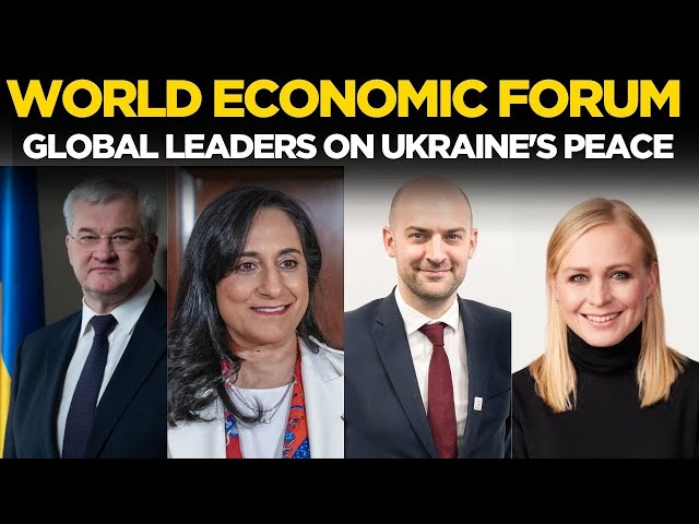Davos LIVE 2026 | Leaders from Ukraine, Canada, France & Finland Discuss Ukraine’s Path to Peace