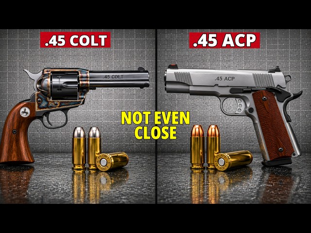 .45 Colt vs .45 ACP: 90% Shooters Pick The Wrong One