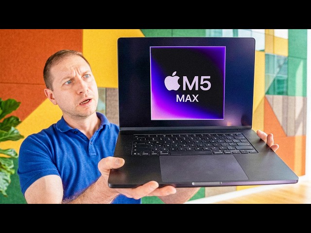 Apple’s New M5 Max Changes the Local AI Story