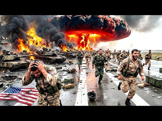 Today, June 11, 2026! The US stronghold collapsed, 15,000 soldiers surrendered.