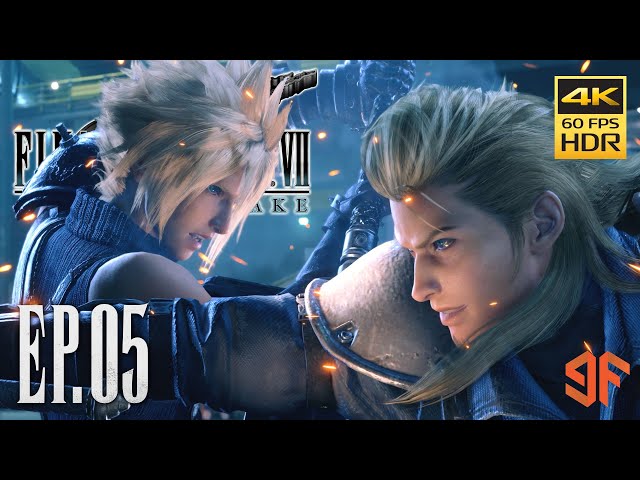 EP.05: Past the Redline - Final Fantasy 7 Remake (PC 4K HDR 60fps)