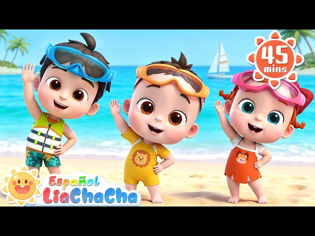 Un Día en la Playa ⛱ | Especial del Verano | LiaChaCha en Español - Canciones Infantiles